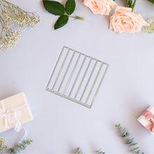 Load image into Gallery viewer, Stainless Steel Diamond Painting Ruler DIY Diamond Painting Tool (4 Rows Square)