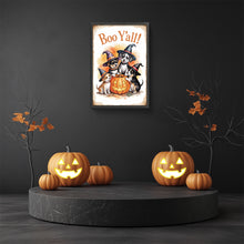 Load image into Gallery viewer, Diamond Painting - Full Round - Halloween Dog (30*45CM)
