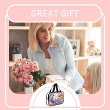 Load image into Gallery viewer, DIY Peacock Diamond Art Rhinestone Makeup Bag Transparent PVC Storage Pack Gift