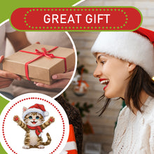 Load image into Gallery viewer, Xmas Acrylic Shaking Head 5D DIY Diamond Art Tabletop Decorations for Home (Cat)