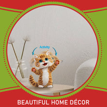 Load image into Gallery viewer, Xmas Acrylic Shaking Head 5D DIY Diamond Art Tabletop Decorations for Home (Cat)