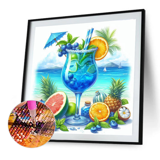 Diamond Painting - Full Round - Summer Beach Drink (30*30CM)