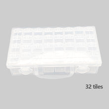 Load image into Gallery viewer, 32/48/64 Slots Beads Storage Case Acrylic Storage Containers for Embroidery Tool