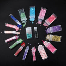 Load image into Gallery viewer, 32/48/64 Slots Beads Storage Case Acrylic Storage Containers for Embroidery Tool