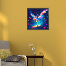 Load image into Gallery viewer, Diamond Painting - Full Round - ballerina in the dark (30*30CM)