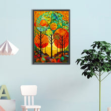 Load image into Gallery viewer, Diamond Painting - Full Round - High saturation glass painting forest (40*60CM)