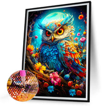 Load image into Gallery viewer, Diamond Painting - Full Round - owl (30*40CM)
