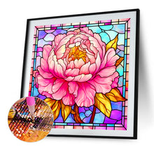 Load image into Gallery viewer, Diamond Painting - Full Round - glass peony flower (40*40CM)