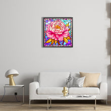 Load image into Gallery viewer, Diamond Painting - Full Round - glass peony flower (40*40CM)
