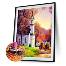 Load image into Gallery viewer, Diamond Painting - Full Round - church scenery (30*40CM)