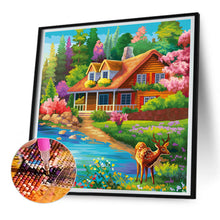 Load image into Gallery viewer, Diamond Painting - Full Round - mountain scenery (30*30CM)
