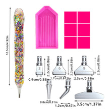 Load image into Gallery viewer, DIY 5D Diamond Stylus Pen Art Dotting Pen Threaded Spotting Pen(Star Model)