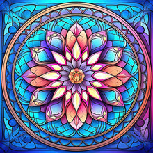 Load image into Gallery viewer, AB Diamond Painting - Full Square - mandala pattern (40*40CM)
