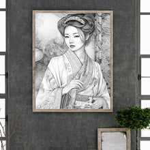 Load image into Gallery viewer, Diamond Painting - Full Round - retro woman (40*50CM)