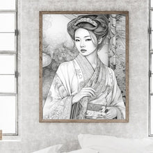 Load image into Gallery viewer, Diamond Painting - Full Round - retro woman (40*50CM)