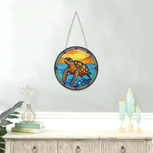 Load image into Gallery viewer, DIY Crystal Rhinestone Pendants Handmade Turtle Diamond Dots Art Decoration Gift