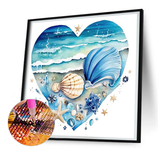 Diamond Painting - Full Round - love starfish (30*30CM)