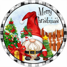 Load image into Gallery viewer, Diamond Painting - Full Round - christmas gnome (30*30CM)