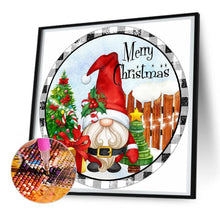 Load image into Gallery viewer, Diamond Painting - Full Round - christmas gnome (30*30CM)