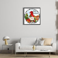 Load image into Gallery viewer, Diamond Painting - Full Round - christmas gnome (30*30CM)