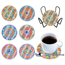 Load image into Gallery viewer, 6pcs Coaster Set Holiday Christmas DIY for Adults and Beginners Waterproof Coaster (BDZ01)