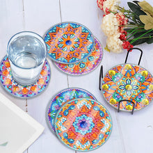 Load image into Gallery viewer, 6pcs Coaster Set Holiday Christmas DIY for Adults and Beginners Waterproof Coaster (BDZ01)