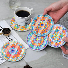 Load image into Gallery viewer, 6pcs Coaster Set Holiday Christmas DIY for Adults and Beginners Waterproof Coaster (BDZ01)