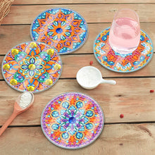 Load image into Gallery viewer, 6pcs Coaster Set Holiday Christmas DIY for Adults and Beginners Waterproof Coaster (BDZ01)
