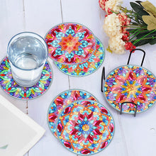 Load image into Gallery viewer, 6pcs Coaster Set Holiday Christmas DIY for Adults and Beginners Waterproof Coaster (BDZ02)