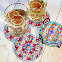Load image into Gallery viewer, 6pcs Coaster Set Holiday Christmas DIY for Adults and Beginners Waterproof Coaster (BDZ02)