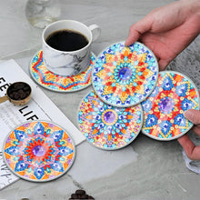 Load image into Gallery viewer, 6pcs Coaster Set Holiday Christmas DIY for Adults and Beginners Waterproof Coaster (BDZ03)