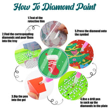 Load image into Gallery viewer, 6pcs Coaster Set Holiday Christmas DIY for Adults and Beginners Waterproof Coaster (BDZ05)