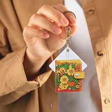 Load image into Gallery viewer, DIY Diamond Art Keychains Cartoon 6pcs (Retro Elements)