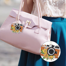 Load image into Gallery viewer, DIY Diamond Art Keychains Cartoon 6pcs (Retro Elements)
