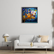 Load image into Gallery viewer, Diamond Painting - Full Round - halloween jack-o-lantern (30*30CM)