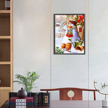 Load image into Gallery viewer, Diamond Painting - Full Round - Christmas snowman (30*40CM)