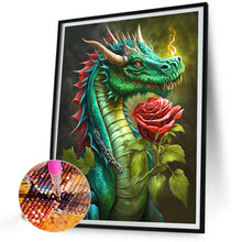 Load image into Gallery viewer, AB Diamond Painting - Full Round - rose pterosaur (40*50CM)
