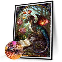 Load image into Gallery viewer, AB Diamond Painting - Full Round - reading pterosaur (40*50CM)