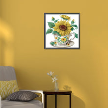 Load image into Gallery viewer, Diamond Painting - Partial Special Shaped - sunflower (30*30CM)
