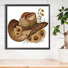 Load image into Gallery viewer, 2pcs Diamond Painting Set - Cowboy hat (30*30CM)
