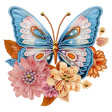 Load image into Gallery viewer, Diamond Painting - Partial Special Shaped - garden butterfly (30*30CM)