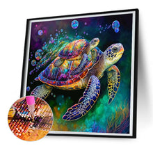 Load image into Gallery viewer, Diamond Painting - Full Round - sea turtle (30*30CM)