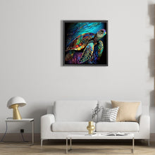 Load image into Gallery viewer, Diamond Painting - Full Round - sea turtle (30*30CM)