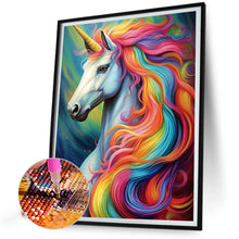 Load image into Gallery viewer, AB Diamond Painting - Full Round - rainbow unicorn (40*50CM)