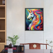 Load image into Gallery viewer, AB Diamond Painting - Full Round - rainbow unicorn (40*50CM)