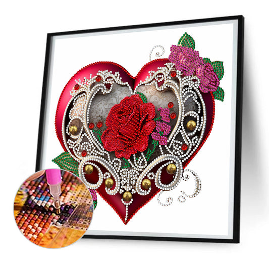 Diamond Painting - Partial Special Shaped - Playboy (30*30CM)