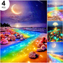Load image into Gallery viewer, 4pcs Diamond Painting Set - dream beach (30*40CM)