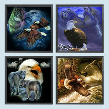 Load image into Gallery viewer, 4pcs Diamond Painting Set - animal series (30*30CM)