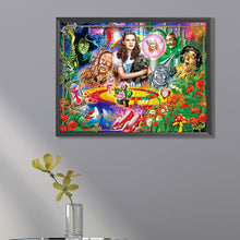 Load image into Gallery viewer, Diamond Painting - Full Square - wizard of oz (40*30CM)