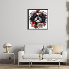 Load image into Gallery viewer, Diamond Painting - Full Round - puppy (30*30CM)
